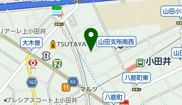 名鉄協商上小田井駅第4の地図画像