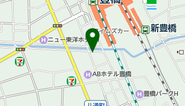 名鉄協商豊橋駅南第3の地図画像