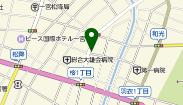 名鉄協商一宮桜1丁目の地図画像