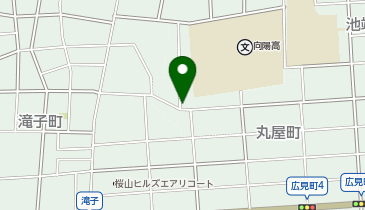 名鉄協商広池町の地図画像