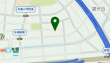 名鉄協商本郷東第2の地図画像