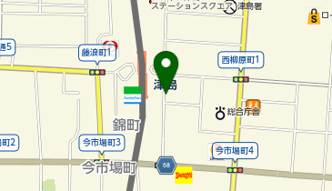 名鉄協商津島駅前第4の地図画像