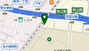 名鉄協商吹上1丁目の地図画像