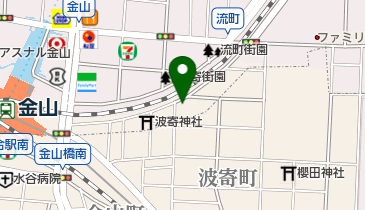 名鉄協商金山駅東第6の地図画像