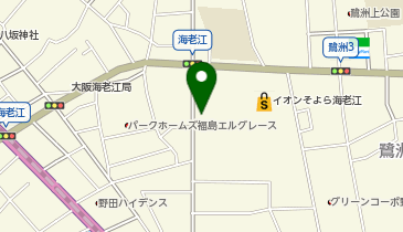 名鉄協商ファミリーマート海老江一丁目店の地図画像