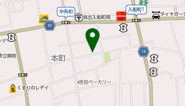名鉄協商坂出駅前の地図画像