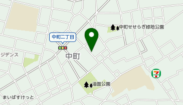 名鉄協商目黒中町2丁目の地図画像