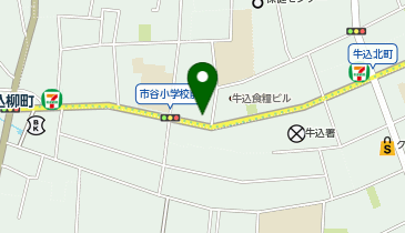 名鉄協商新宿北山伏町の地図画像