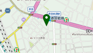 名鉄協商赤羽1丁目の地図画像