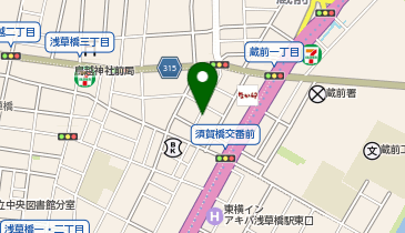 名鉄協商浅草橋3丁目の地図画像