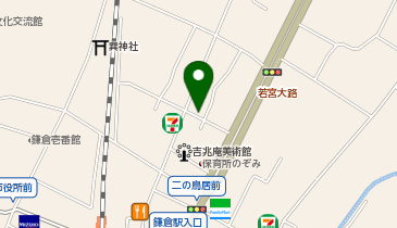 名鉄協商鎌倉小町の地図画像