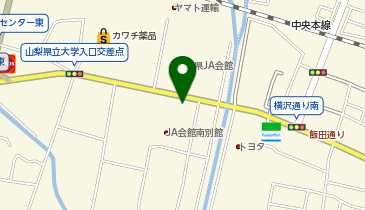 名鉄協商(受)甲府市飯田の地図画像