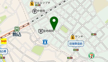 名鉄協商中里1丁目の地図画像