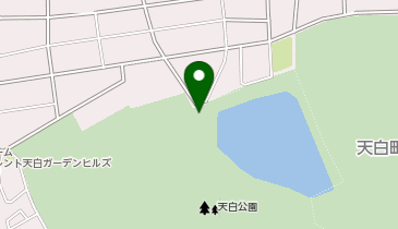 名鉄協商天白公園北側駐車場の地図画像