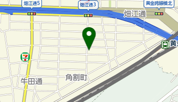 名鉄協商角割町第4の地図画像
