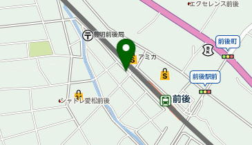 名鉄協商前後駅西の地図画像