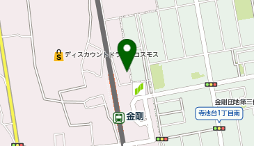 GSパーク 金剛第二駐車場の地図画像