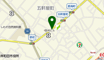 GSパーク 岸和田第二駐車場の地図画像