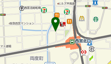 GSパーク 西北駅前駐車場の地図画像