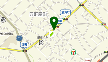 GSパーク 岸和田第三駐車場の地図画像