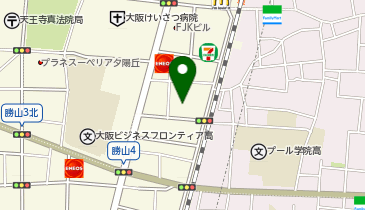 GSパーク JR桃谷駐車場の地図画像