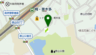 GSパーク 泉北とが駐車場の地図画像