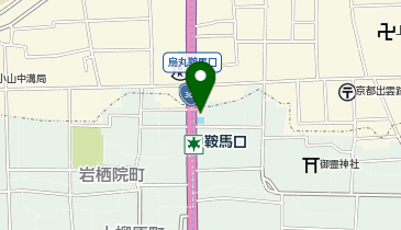 GSパーク 鞍馬口駐車場の地図画像