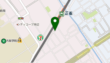 GSパーク 阪急正雀駐車場の地図画像