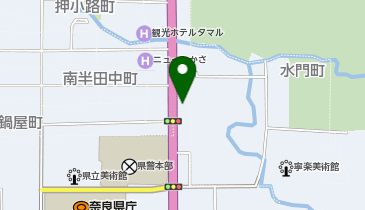 GSパーク 東大寺西大門駐車場の地図画像