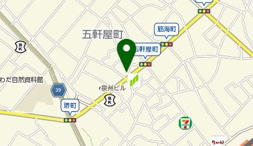 GSパーク 岸和田五軒屋町駐車場の地図画像