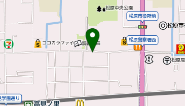 GSパーク 高見の里駐車場の地図画像