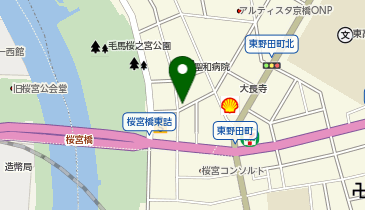 GSパーク 桜ノ宮駐車場の地図画像