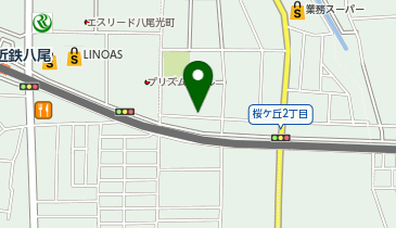 GSパーク 八尾桜ケ丘一丁目駐車場の地図画像