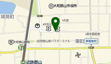 GSパーク 郡山第二駐車場の地図画像