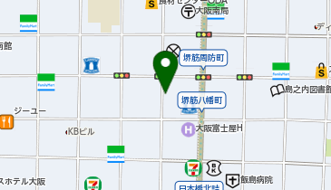 GSパーク 東心斎橋二丁目駐車場の地図画像