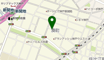 GSパーク 神戸湊町駐車場の地図画像