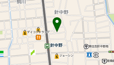 GSパーク 針中野駅前第二駐車場の地図画像