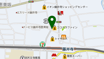 GSパーク 藤井寺駅前第二駐車場の地図画像