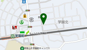 GSパーク 学園北二丁目第二駐車場の地図画像