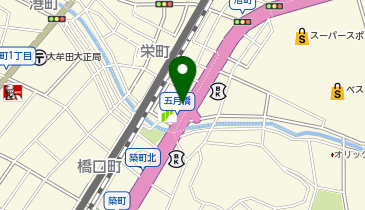 GSパーク 大牟田駐車場の地図画像