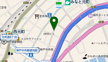 GSパーク 神戸海岸通駐車場の地図画像