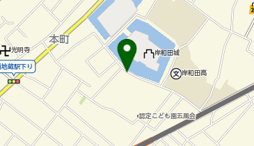 GSパーク 五風荘駐車場の地図画像