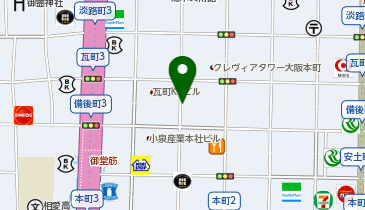 GSパーク 千島・備後町駐車場の地図画像