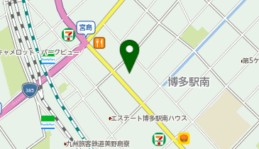 GSパーク 博多駅南駐車場の地図画像