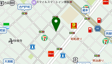 GSパーク 博多奈良屋町駐車場の地図画像