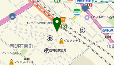 GSパーク JR西明石駅前第二駐車場の地図画像