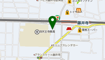 GSパーク 藤井寺春日丘駐車場の地図画像