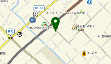 GSパーク 泉大津駅前駐車場の地図画像