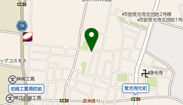 GSパーク 尼崎常光寺駐車場の地図画像