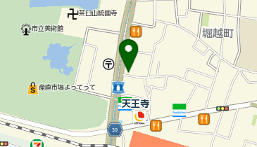 GSパーク 天王寺駅前駐車場の地図画像